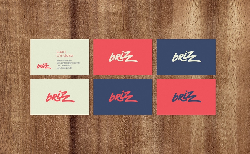indesign inspiration flat design brand identity brizz