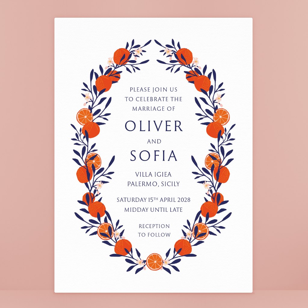 orange grove wedding invite template save the date template mediterranean wedding invite vacation wedding invite italy wedding invite spain wedding invite wedding invitation template best wedding invite designs canva wedding templates indesign wedding templates